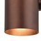 Vaxcel Chiasso Aluminum 2 Light Bronze Cylinder Outdoor Wall Lantern Clear Glass CO-OWB052BZ - alternate 8